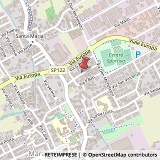 Mappa Via Giovanni XXIII, 9, 36035 Marano Vicentino, Vicenza (Veneto)