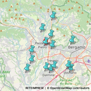 Mappa SS Briantea, 24030 Mozzo BG, Italia (4.06929)