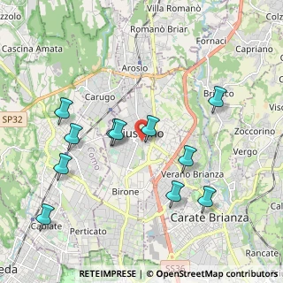 Mappa Via Aliprandi, 20833 Giussano MB, Italia (2.05091)