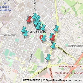 Mappa Via Aliprandi, 20833 Giussano MB, Italia (0.3935)