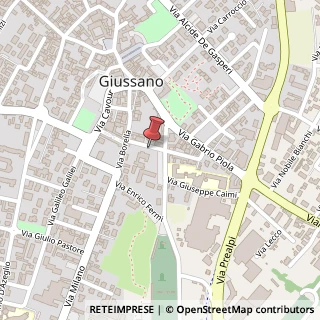 Mappa Via Aliprandi, 6, 20833 Giussano, Monza e Brianza (Lombardia)