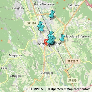Mappa Via Giacomo Matteotti, 28021 Borgomanero NO, Italia (1.05273)