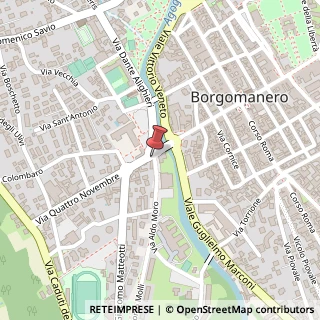 Mappa Via G. Matteotti, 15, 28021 Borgomanero, Novara (Piemonte)