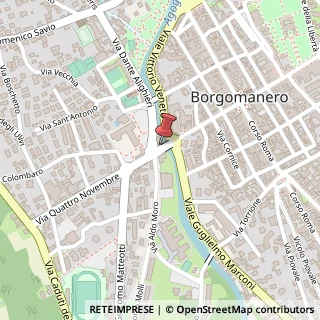 Mappa Via G. Matteotti, 4, 28021 Borgomanero, Novara (Piemonte)