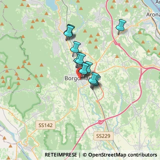 Mappa Via Giacomo Matteotti, 28021 Borgomanero NO, Italia (2.26857)