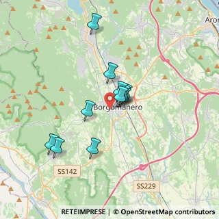 Mappa Via Colombaro, 28021 Borgomanero NO, Italia (2.74636)