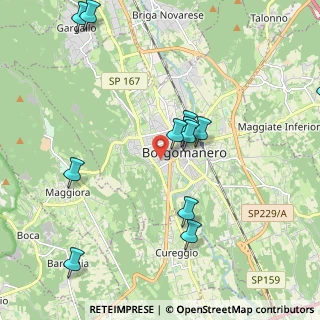 Mappa Via Colombaro, 28021 Borgomanero NO, Italia (2.25333)