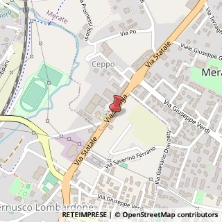 Mappa Via Spluga, 21, 23870 Cernusco Lombardone, Lecco (Lombardia)