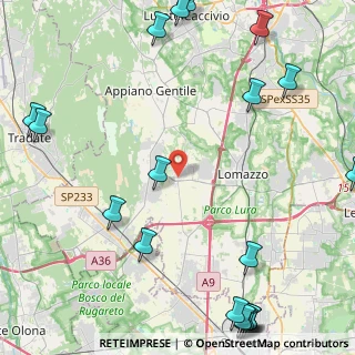 Mappa Via Trieste, 22070 Fenegrò CO, Italia (6.816)