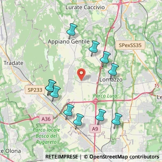 Mappa Via Trieste, 22070 Fenegrò CO, Italia (4.11364)