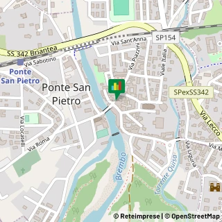 Mappa Via Roma, 2, 24036 Ponte San Pietro, Bergamo (Lombardia)