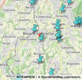 Mappa Via Giacomo Puccini, 20842 Besana In Brianza MB, Italia (2.79737)