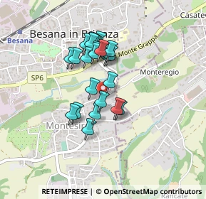 Mappa Via Giacomo Puccini, 20842 Besana In Brianza MB, Italia (0.32308)