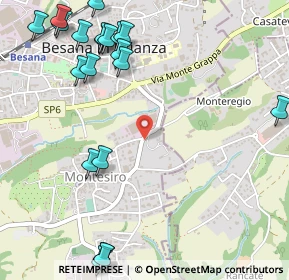 Mappa Via Giacomo Puccini, 20842 Besana In Brianza MB, Italia (0.7125)