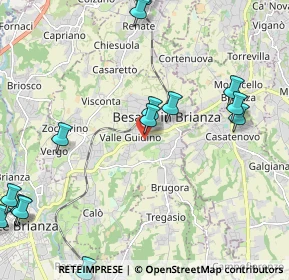 Mappa Via Enrico Fermi, 20842 Besana In Brianza MB, Italia (2.75643)