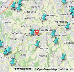 Mappa Via Enrico Fermi, 20842 Besana In Brianza MB, Italia (3.2715)