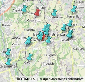 Mappa Via Enrico Fermi, 20842 Besana In Brianza MB, Italia (1.938)