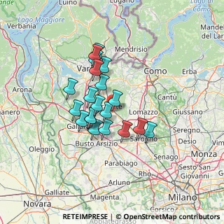 Mappa Centro Commerciale Tradate COOP, 21049 Tradate VA, Italia (10.143)