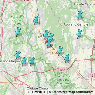 Mappa Centro Commerciale Tradate COOP, 21049 Tradate VA, Italia (4.10833)