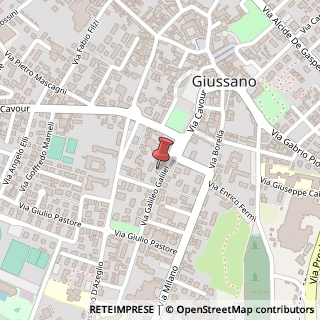 Mappa Piazza della Repubblica, 8, 20833 Giussano, Monza e Brianza (Lombardia)