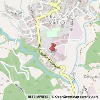 Mappa Via Castello, 4, 24060 Adrara San Martino, Bergamo (Lombardia)