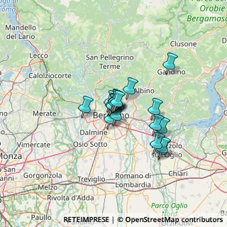 Mappa Via dei Cappuccini, 24121 Bergamo BG, Italia (8.23667)