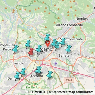 Mappa Via dei Cappuccini, 24121 Bergamo BG, Italia (4.204)