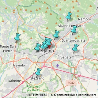 Mappa Via dei Cappuccini, 24121 Bergamo BG, Italia (3.05364)