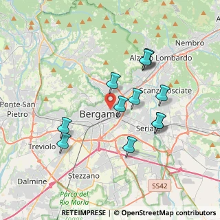 Mappa Via dei Cappuccini, 24121 Bergamo BG, Italia (3.41417)