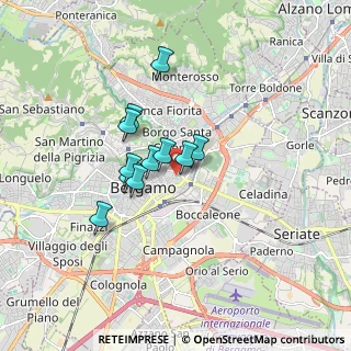 Mappa Via dei Cappuccini, 24121 Bergamo BG, Italia (1.20909)