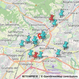 Mappa Via dei Cappuccini, 24121 Bergamo BG, Italia (1.90267)