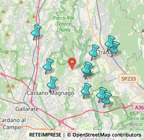 Mappa Via Torino, 21050 Cairate VA, Italia (3.54091)