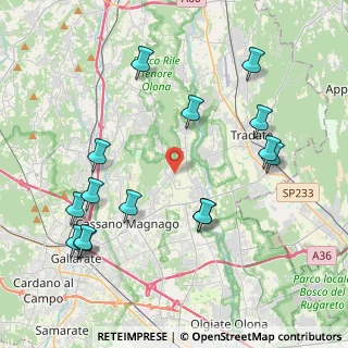 Mappa Via Torino, 21050 Cairate VA, Italia (4.62467)