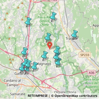 Mappa Via Torino, 21050 Cairate VA, Italia (4.15643)