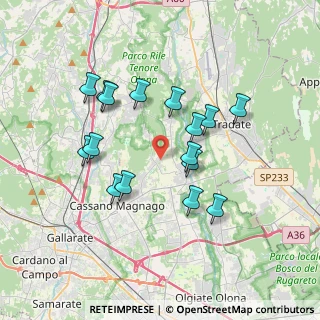 Mappa Via Torino, 21050 Cairate VA, Italia (3.29875)
