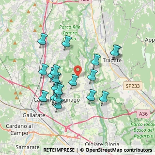 Mappa Via Torino, 21050 Cairate VA, Italia (3.51158)