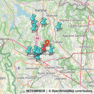 Mappa Via Torino, 21050 Cairate VA, Italia (6.22769)
