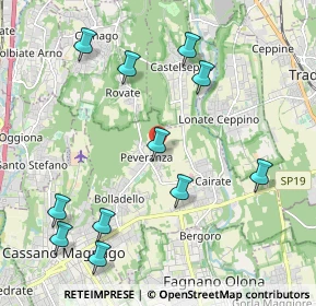 Mappa Via Torino, 21050 Cairate VA, Italia (2.33273)
