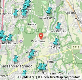 Mappa Via Torino, 21050 Cairate VA, Italia (2.96)