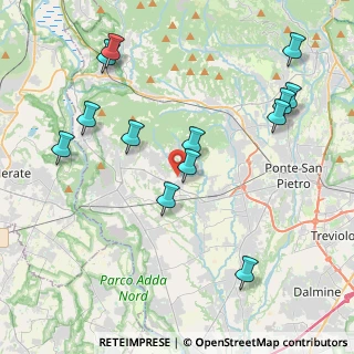 Mappa Via Giudici Falcone e Borsellino, 24039 Sotto il Monte Giovanni XXIII BG, Italia (4.57231)