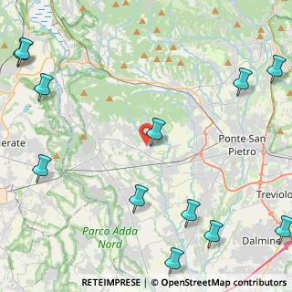 Mappa Via Giudici Falcone e Borsellino, 24039 Sotto il Monte Giovanni XXIII BG, Italia (6.62333)