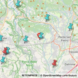 Mappa Via Giudici Falcone e Borsellino, 24039 Sotto il Monte Giovanni XXIII BG, Italia (6.64636)