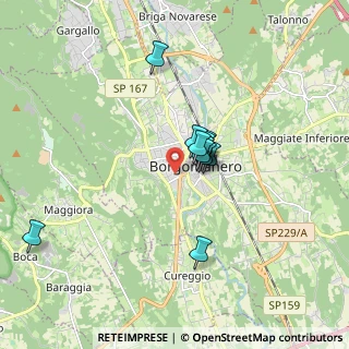 Mappa Via Edera, 28021 Borgomanero NO, Italia (1.24727)