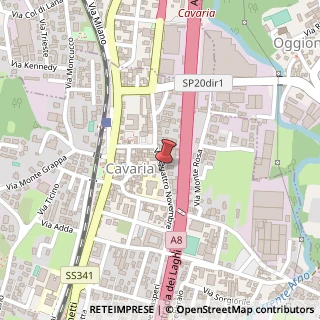 Mappa Via IV Novembre, 213, 21044 Cavaria con Premezzo, Varese (Lombardia)