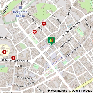 Mappa Via monte s. michele 1/b, 24121 Bergamo, Bergamo (Lombardia)