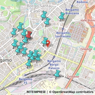 Mappa Piazza S.Anna, 24121 Bergamo BG, Italia (0.5715)
