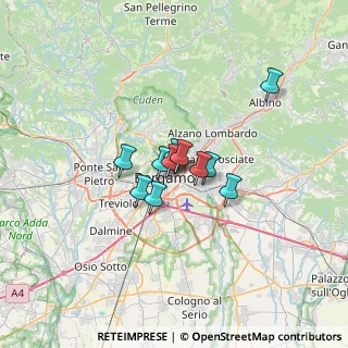 Mappa Piazza S.Anna, 24121 Bergamo BG, Italia (3.76455)