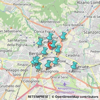 Mappa Piazza S.Anna, 24121 Bergamo BG, Italia (1.41385)