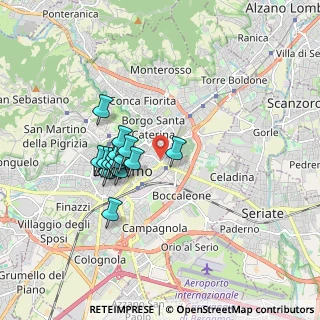 Mappa Piazza S.Anna, 24121 Bergamo BG, Italia (1.39688)