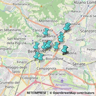 Mappa Piazza S.Anna, 24121 Bergamo BG, Italia (1.19533)